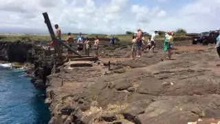 South Point (Hawaii) cliff diving May 11, 2017
