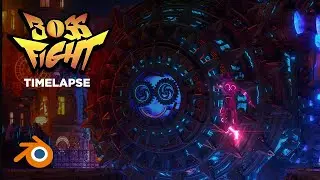 Boss Fight Challenge - Timelapse - DSZarts - (@pwnisher)
