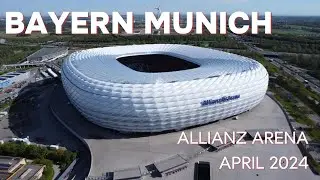 Bayern Munich - Allianz Arena from the air