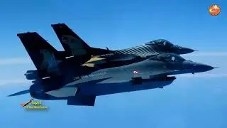 Fatima Nurlubaeva - Nogay El * F-16  Solo Türk - Kaplan Filo