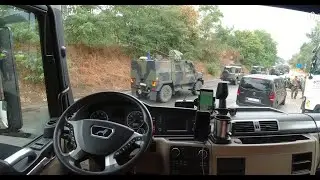 Germany to Poland POV day and night driving