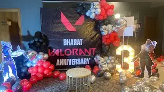 Valorant 3rd Anniversary goodies and in game gifts! LXG Chennai Bharat valorant celebration!