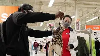 Funny/ ASKING PEOPLE TO TRY GRANDMOTHER'S UNDERWEAR/ Prank