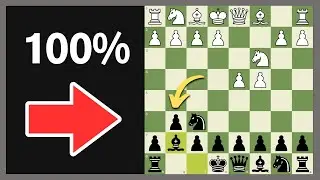 The BEST DEFENSE to WIN in CHESS with BLACK♟️✅ (100%)