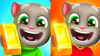 Talking tom gold  run Говорящий Том бег за золотом Полицейские возвращают похищенные сладости