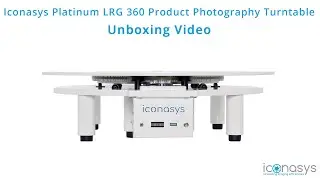 Platinum LRG 360 Product Photography Turntable Unboxing Video