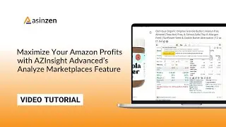 Maximize Your Amazon Profits with AZInsight Advanced’s Analyze Marketplaces Feature