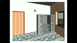 First walkthrough in Revit made by me