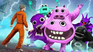 CAZADORES SCP - CAZANDO a CHEF PIGSTER y PERSONAJES SECRETOS de GARTEN OF BANBAN 3 en GMOD