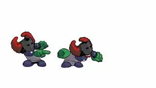 tricky's voice but without effects short animation  | FNF ANIMATION
