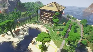 САМЫЙ БОЛЬШОЙ ДОМ В MINECRAFT!  |  THE BIGGEST HOUSE IN MINECRAFT!
