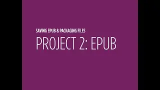Saving ePub & Packaging files