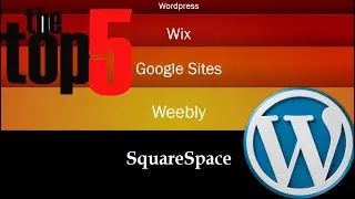 Top 5 Website Builders for Business or Personal Pages | Wordpress, Wix, Google Sites