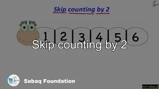 Skip counting by 2, Math Lecture | Sabaq.pk