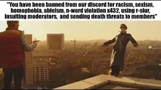 You have been banned from our discord for
