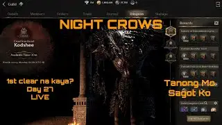 NIGHT CROWS Day 27 Farm para sa Gold Pass