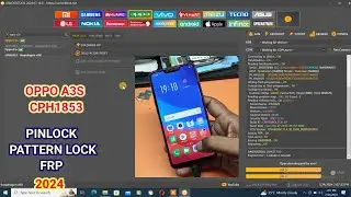 Oppo A3s Pinlock & frp Remove Unlocktool One Click || How to unlock oppo a3s cph1853 || 2024