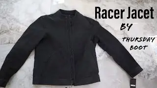 Racer Jacket Black Matte Unboxing by Thursday