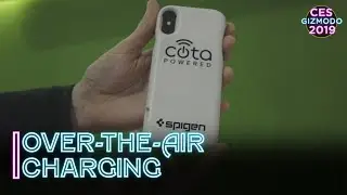 This Case Charges Your Phone Wirelessly Over-The-Air | CES 2019