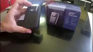 Wireless GPS tracker with battery