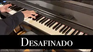 Desafinado - Antonio Carlos Jobim - jazz piano cover