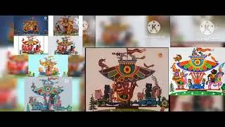 Веселая карусель фон eightparison