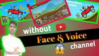 Without face & voice channel | gaming  channel | faceless channel | voiceless channel