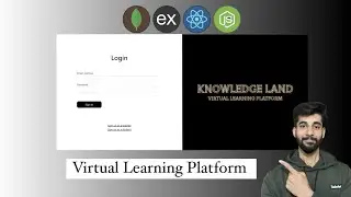 MERN Stack Project |Online Virtual Learning Platform | MongoDB | Express JS | React JS | Node.js