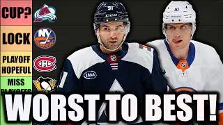 Ranking EVERY NHL Team After The Trade Deadline!