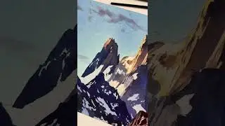 «Лучше гор могут быть только горы. Акварель»