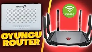 Yeni Fiber Alınca Gelen Router VS Oyuncu Router Hız Farkı! MSI RadiX AX6600 WiFi 6