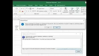 Error macros Excel. Parte quitada: Parte /xl/vbaProject.bin. Hemos encontrado un problema..
