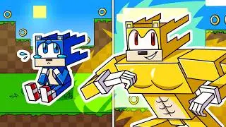 I Survived 1000 DAYS as SONIC in HARDCORE Minecraft! - Animated Characters Compilation