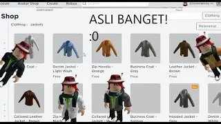 TERBARU!! GRATISS Jacket 3D di Roblox. Buruan claim Roblox Indonesia