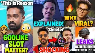 This is SHOCKING!🥵 GodLike SLOT Matter😯 S8uL Thug Reply, Channel Delete?😳 Jonathan, Neyoo,BGMI Leaks