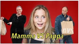 VEM KÖPER BÄST JUL-OUTFIT? | Mamma VS Pappa