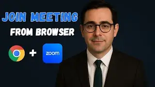 How To Join a Zoom Meating From Browser (Step-by-Step Guide 2025)