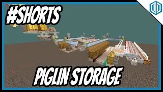 Piglin Bartering Storage System - AutoCraft SMP 