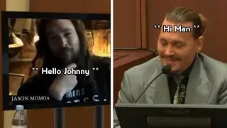 Jason momoa take stand in Johnny Depp Trial | Funny moment