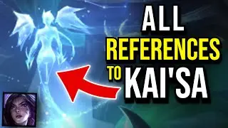 All References to KAISA in NEW Dragonmancer Kassadin Skin | League of Legends