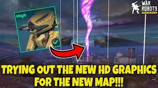 🔴NEW HD GRAPHICS FOR THE NEW MAP IN WAR ROBOTS!!!