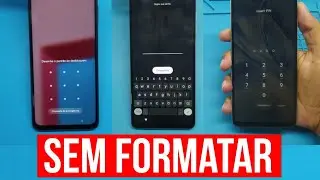 Como tirar [remover] senha PIN padrão ou letra e número do celular sem formatar, sem perder nada.