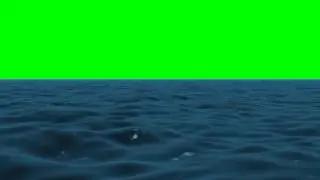 Green Screen Ocean