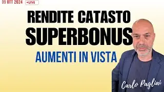Superbonus & Catasto, aumenti rendite in vista
