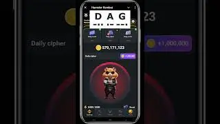 Hamster Kombat daily Cipher Morse Code 9 July get 1m points #hamsterkombat #combo #cipher