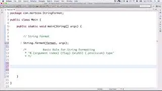 092 String Formatting in Java   Part1