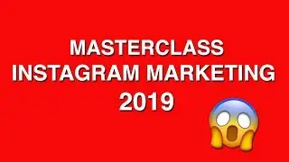 🔥 Cómo Hacer Marketing en Instagram -❤️ MARTERCLASS DE INSTAGRAM MARKETING 2019