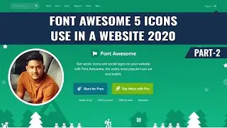 Font awesome 5 Icons in a website 2020  || Font Awesome 6's second alpha release is out now!
