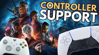 Baldur's Gate 3 Controller Support | How to Play Baldurs Gate 3 with a Controller Xbox & Playstation