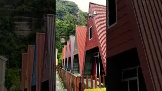 Wisata Kampung Eropa Lembah Harau Sumatera Barat #shorts #short #lembahharau #kampungeropa#wisata